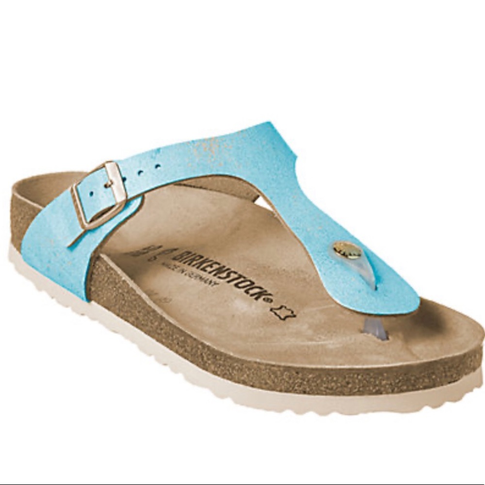 Birkenstock Gizeh Leather Sandal W 8, size 39